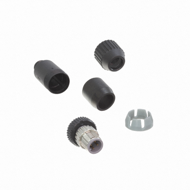 【XS2GD4S9】CONN PLUG MALE 4POS GOLD SCREW