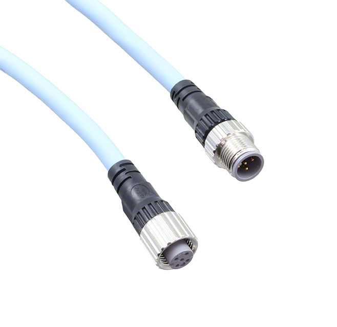 【DCA1-5CN05W1】CIRC CBL 5POS RCPT TO PLUG 16.4'