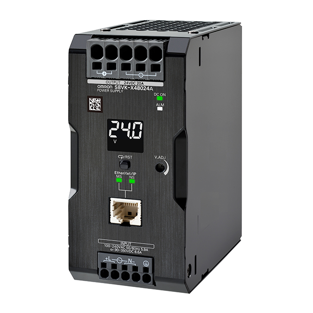AC/DC DIN RAIL SUPPLY 24V 480W【S8VK-X48024A-EIP】