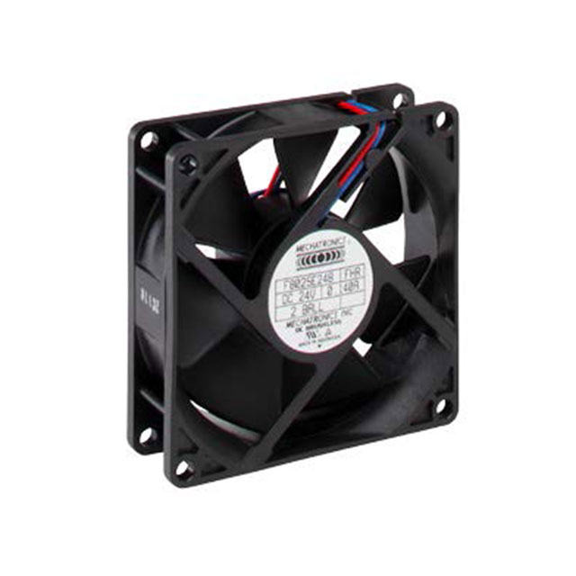 【F8025H12B1+6-FHR-EM-WS】80X25MM 12VDC FAN