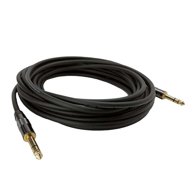 【IO-BP176025-T3MCH】CABLE CHR/GOLD STR STEREO 25'