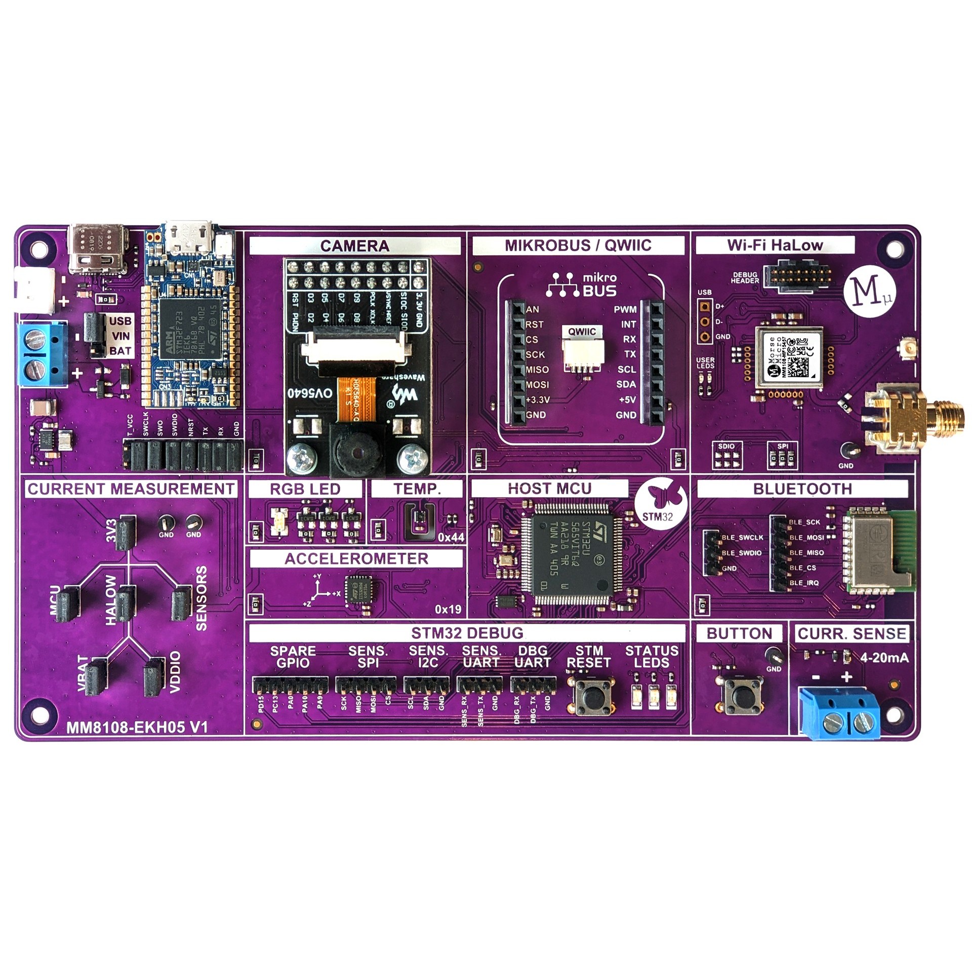 【MM8108-EKH05-01】WI-FI HALOW DEVELOPMENT TOOL - 8