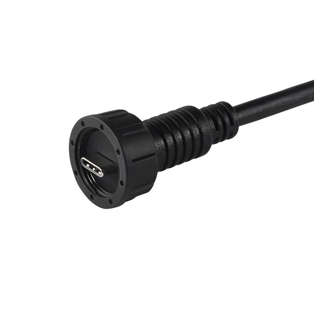 USB C 3.1 IP67 CABLE TO MATE WIT【67U3CD-010M-K】