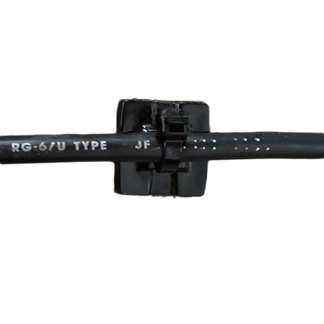 CABLE TIE HLDR SINGLE EPOXY BLK【EMS-A-C0】