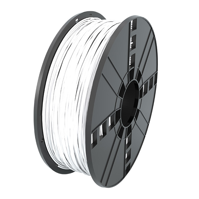 【PETG17WH1】FILAMENT WHITE PETG 0.07" 1KG