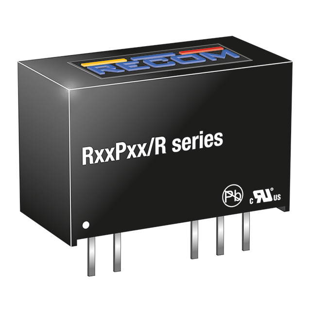【R05P05S/X2/R8】DC DC CONVERTER 5V 1W
