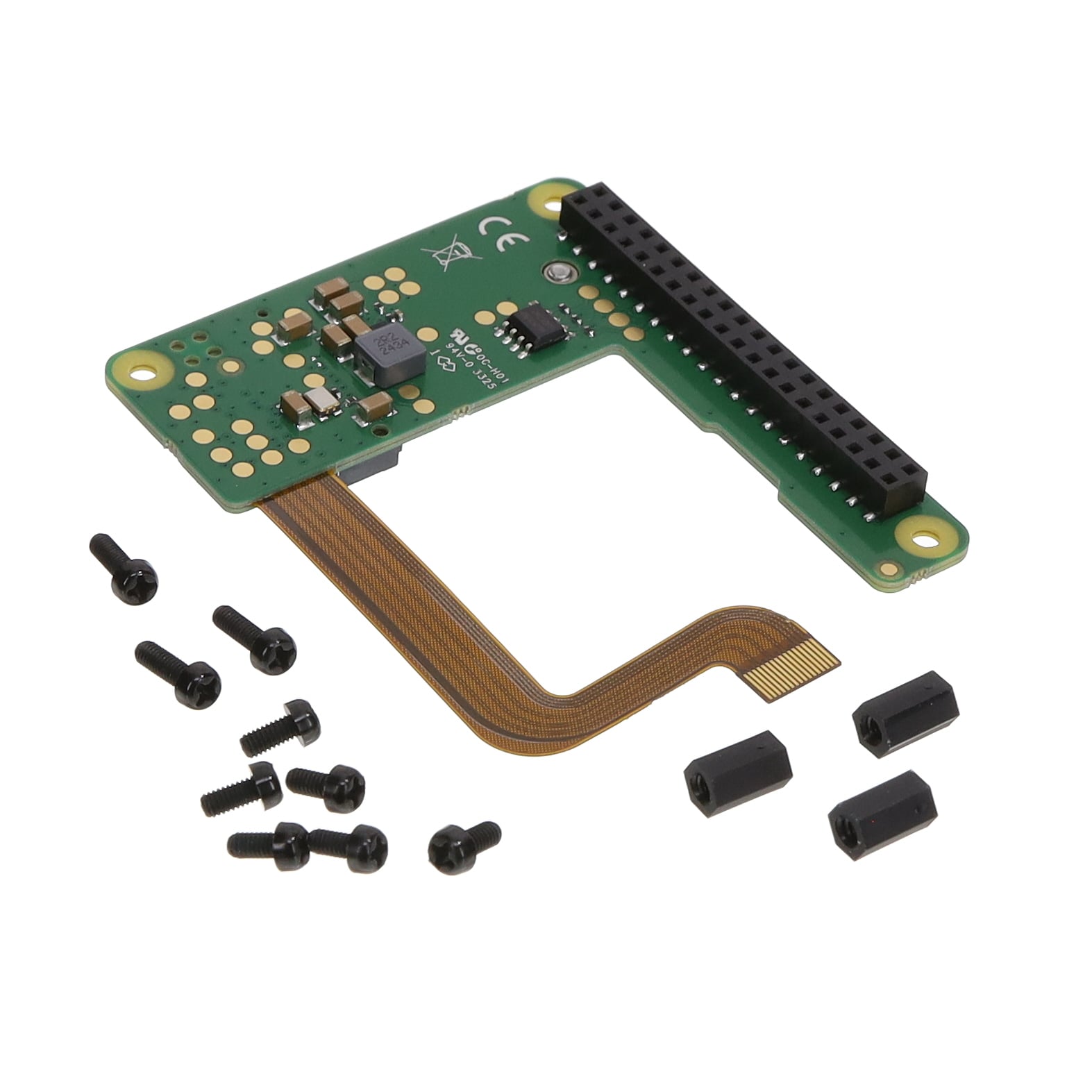 【SC1771】RPI5 PCIE M.2 M-KEY HAT+ COMPACT