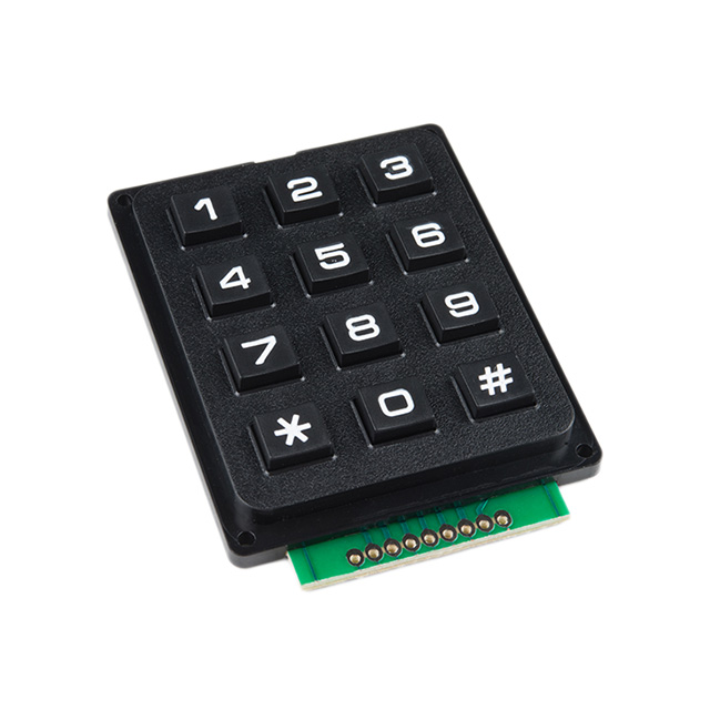 【COM-14662】SWITCH KEYPAD 12KEY NON-ILLUM