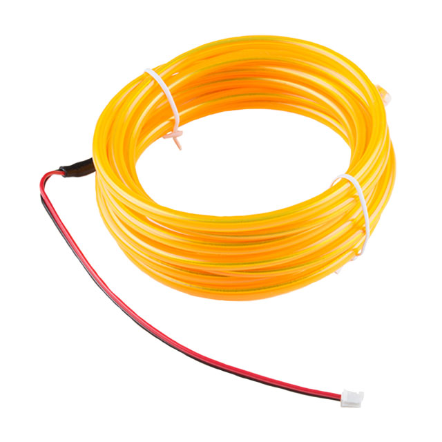 【COM-14701】BENDABLE EL WIRE YELLOW 3M