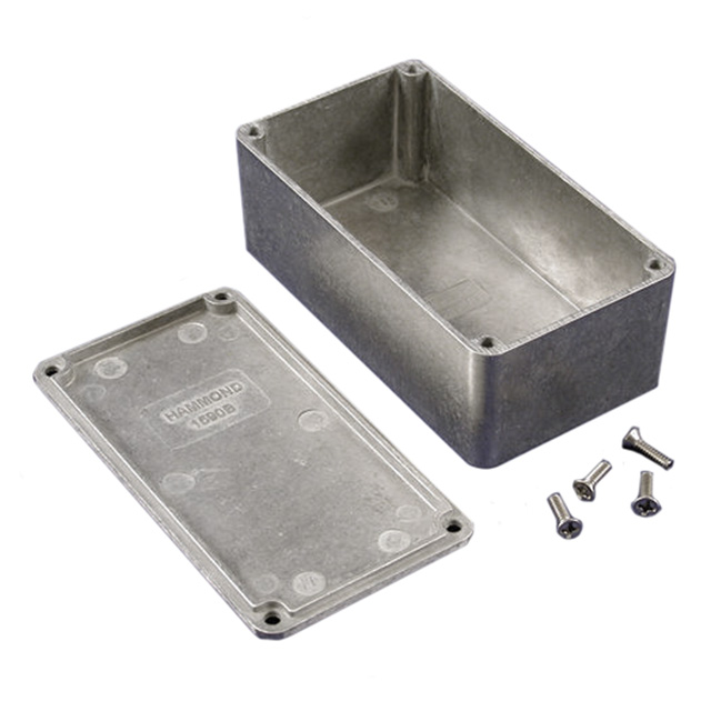 BOX ALUM 4.41"L X 2.38"W【1590BS】