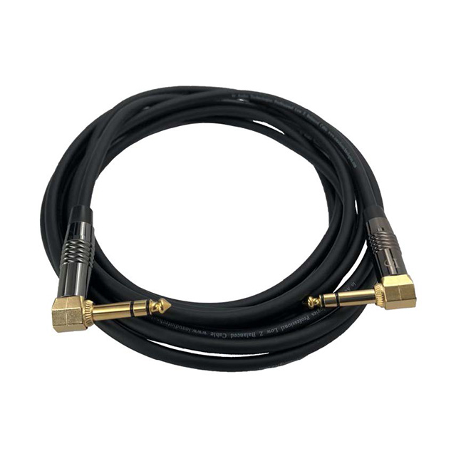 【IO-BP176005-T3MCH-2R】CABLE CHR/GOLD 90 CONN STEREO 5'