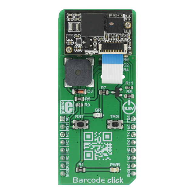 【MIKROE-2913】BARCODE CLICK BOARD