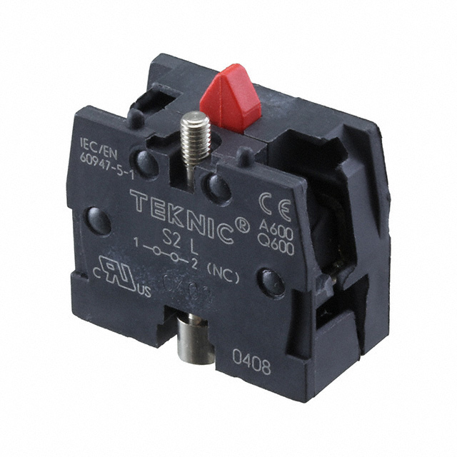 【S2L】CONTACT BLOCK SPST-NC 10A 600V