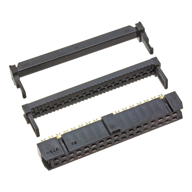 【HIF3BA-34D-2.54R】CONN SOCKET 34POS IDC 28AWG GOLD
