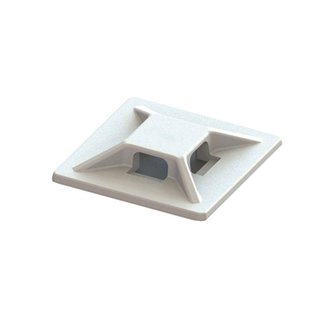 【TMA004A】CABLE TIE HLDR QUAD ADH NATURAL