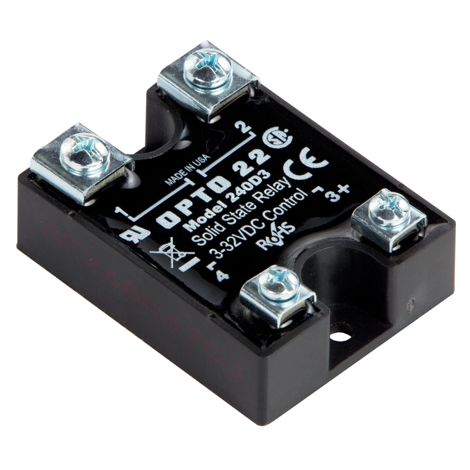 240 VAC, 3 AMP, DC CONTROL SOLID【240D3】