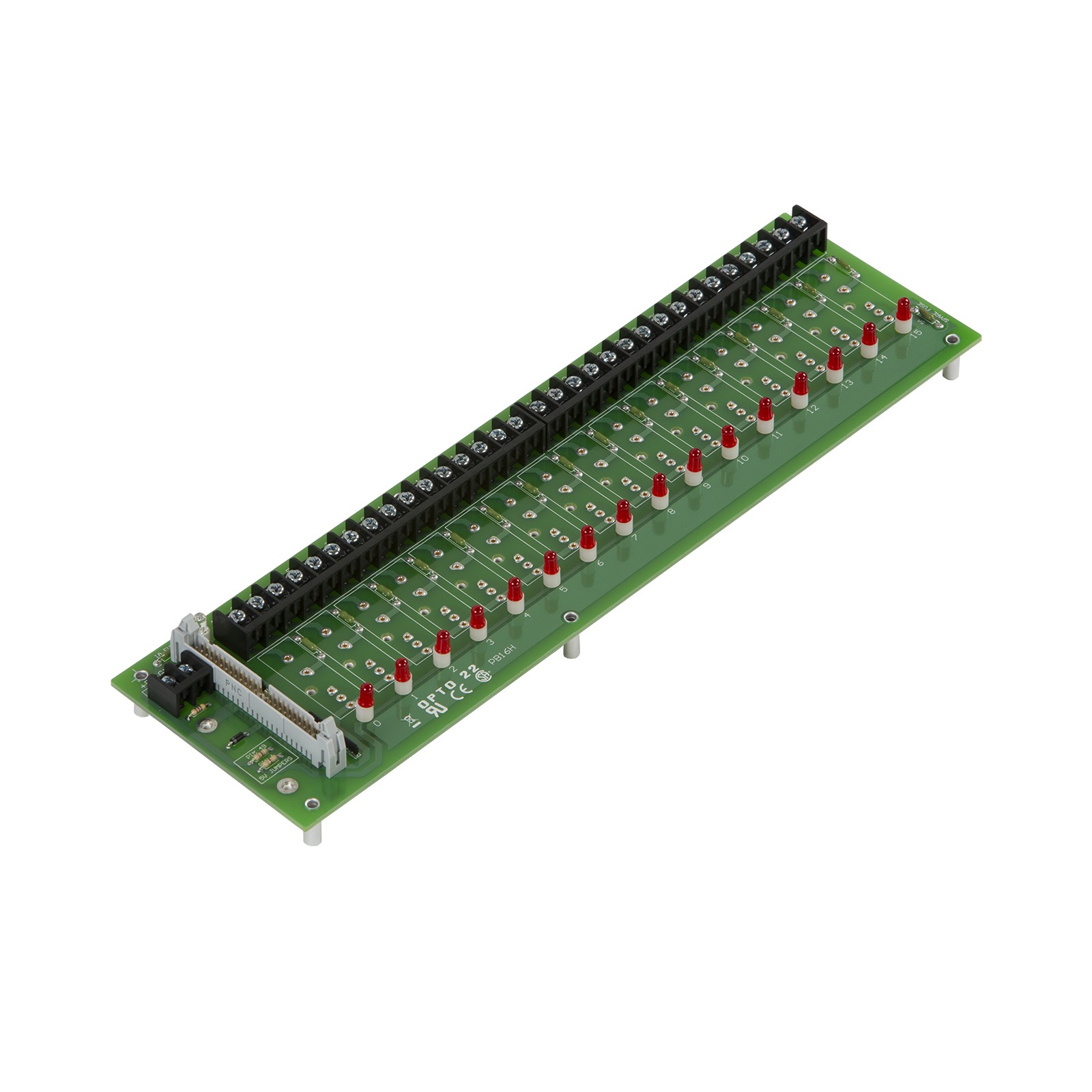 【PB16H】G1 16-CHANNEL RACK WITH HEADER C