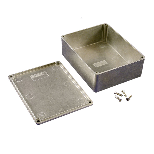 【1590BBS】BOX ALUM UNPTD 4.71"L X 3.7"W