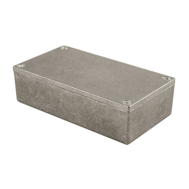 BOX ALUM NATURAL 4.73"L X 3.74"W【26908PSLA】