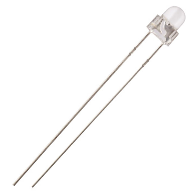 【THW3801C】LED WHITE CLEAR T/H
