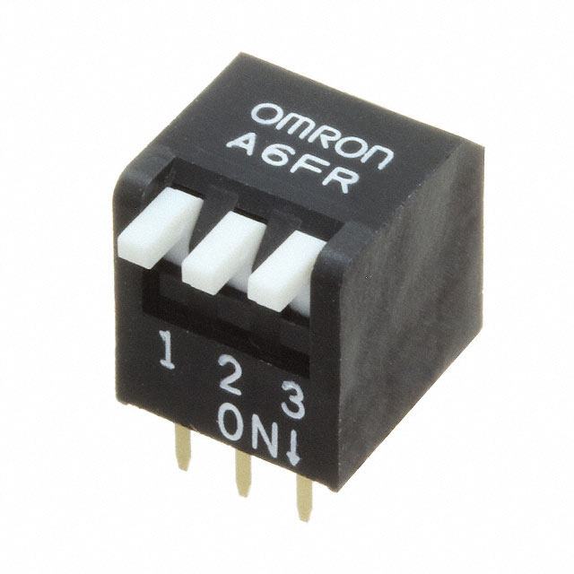 【A6FR-3104】SWITCH PIANO DIP SPST 0.025A 24V