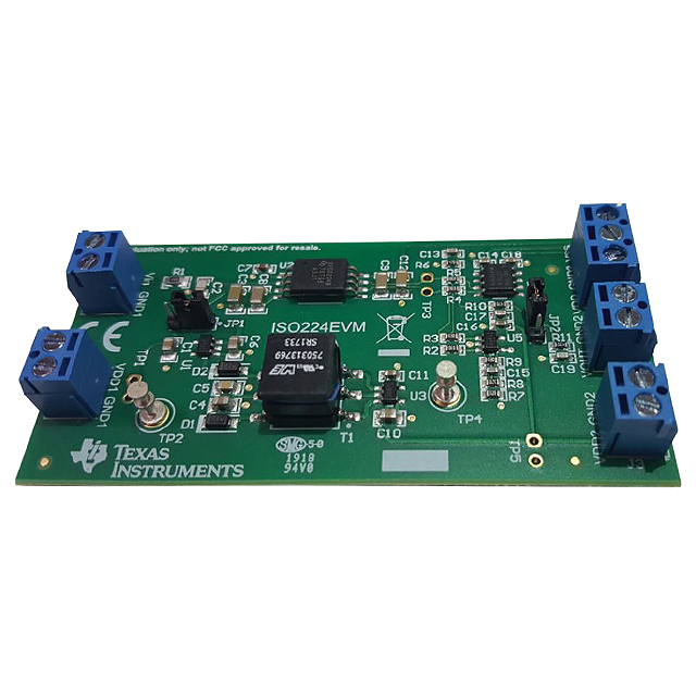 ISO224高精度アイソレーションアンプ評価モジュール【ISO224EVM】