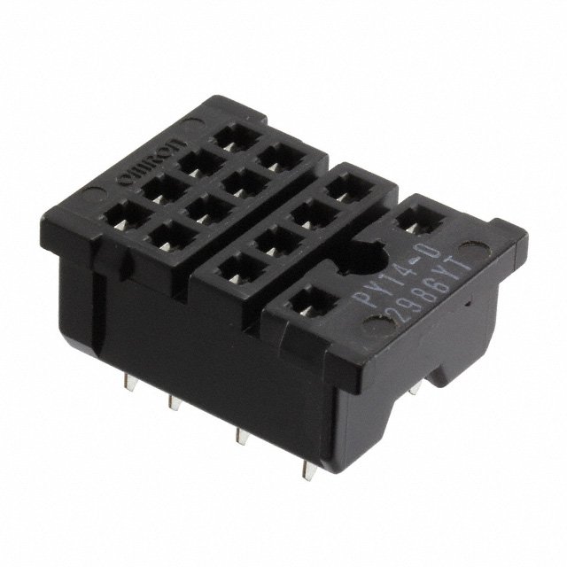 RELAY SOCKET 14 POS THROUGH HOLE PY14-0 OMRON製｜電子部品・半導体通販のマルツ