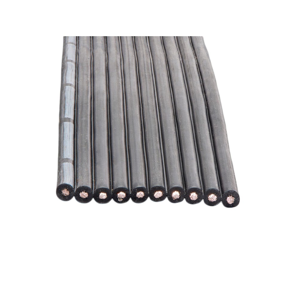 【6180】SILICONE COVER STRANDED-CORE RIB