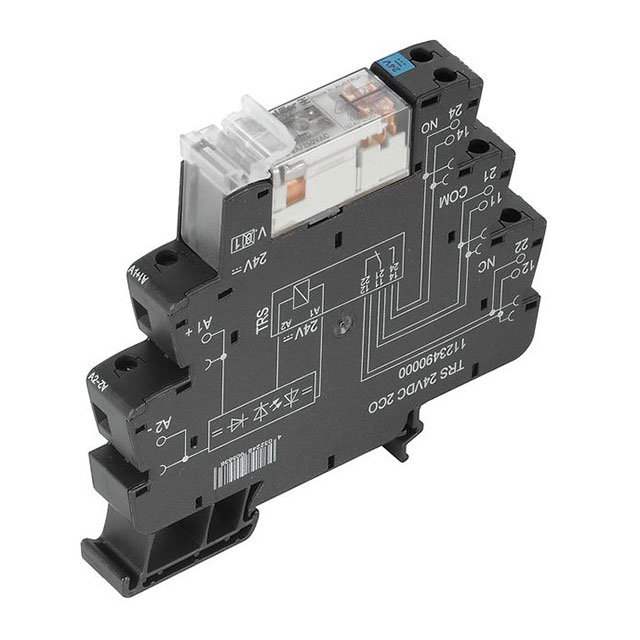 RELAY GEN PURPOSE DPDT 8A 24V【1123490000】