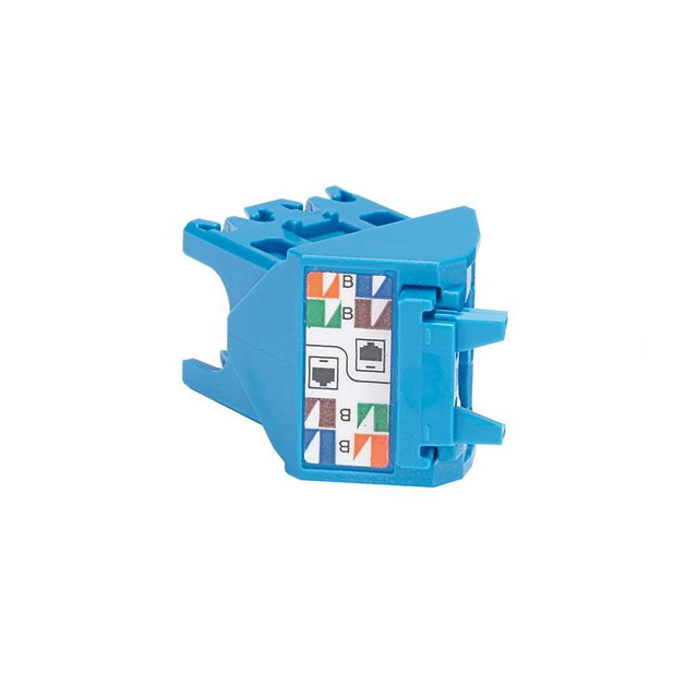 CAT6A LEFT/RIGHT 45 DEGREE TG WI【CJLRCAPBU-X】