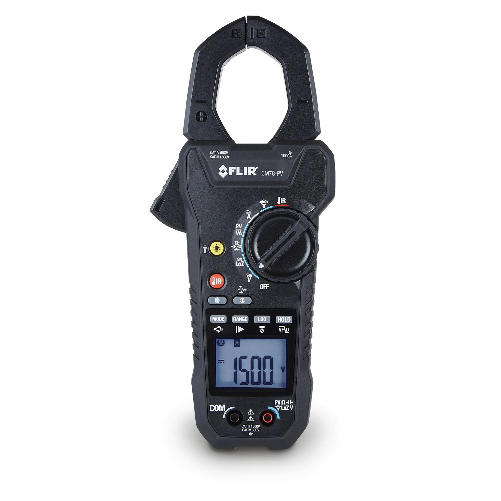 【CM78-PV】CAT III 1500V SOLAR CLAMP METER[箱]