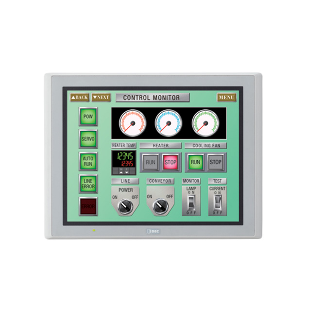 HMI TOUCHSCREEN 10.4" COLOR【HG3G-AJT22MF-W】