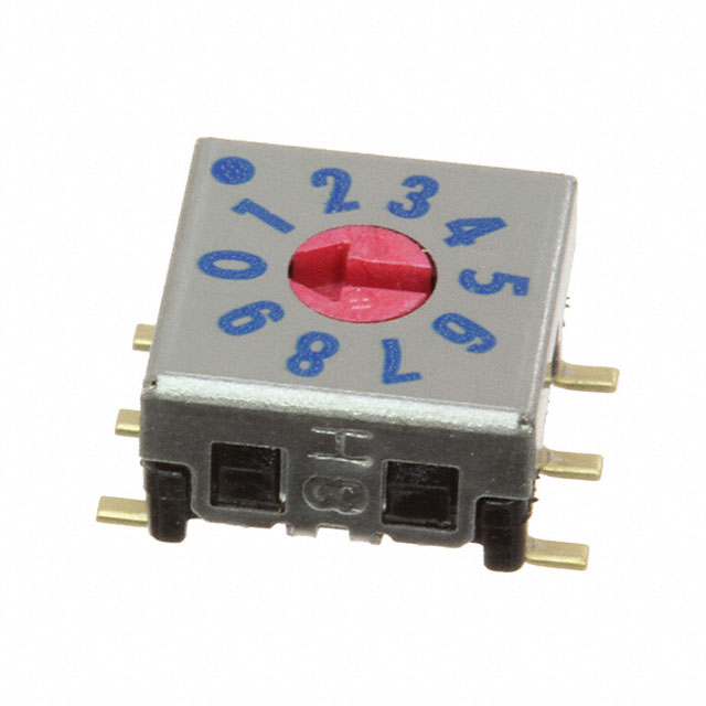 【SMR7110C-1E】SW ROTARY DIP BCD COMP 0.03A 15V [digi-reel品]