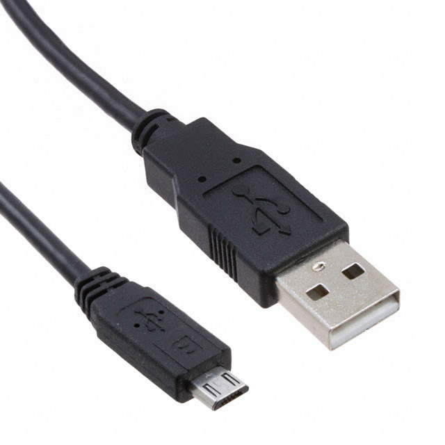 【ZX64-B-5S-1000-STDA】CBL USB2.0 A PLG-MCR B PLG 3.28'