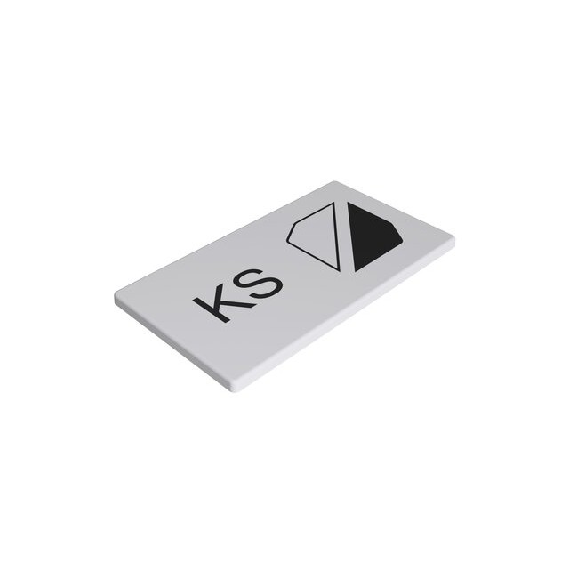 【86361004】KS 15/67 MARKING PLATE, GREEN[バルク]