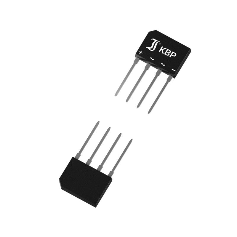 【KBP310G-T】BRIDGE, 1-PH, KBP, 1000V, 3A, 15