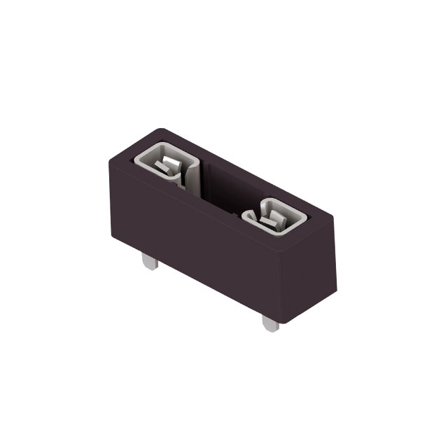 FUSE BLOCK BLADE 500V 30A PCB【3557-2】