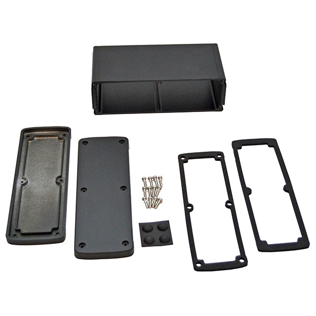 BOX ALUM BLACK 7"L X 3.50"W【EXN-23363-BK】