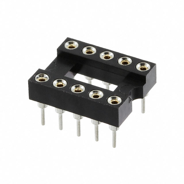 【SA103000】CONN IC DIP SOCKET 10POS GOLD