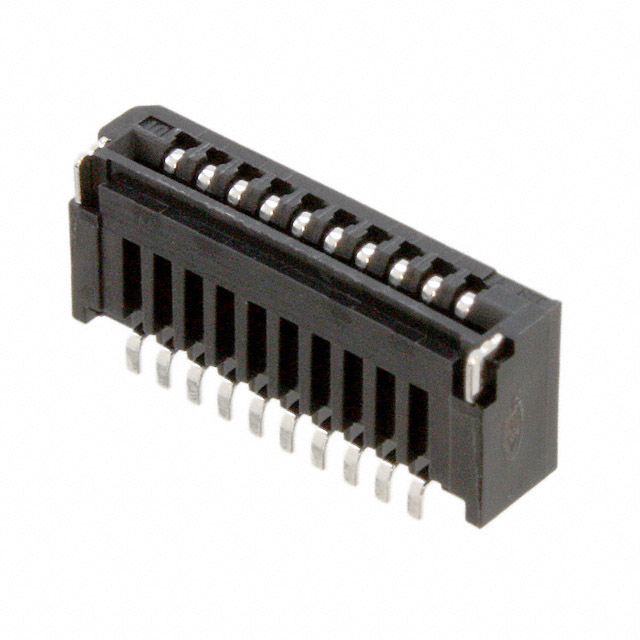 【10FMN-SMT-A-TF】CONN FFC TOP 10POS 1MM R/A