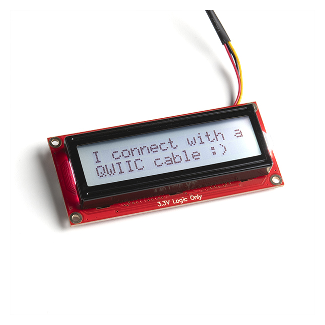 【16396】SPARKFUN 16X2 SERLCD - RGB BACKL