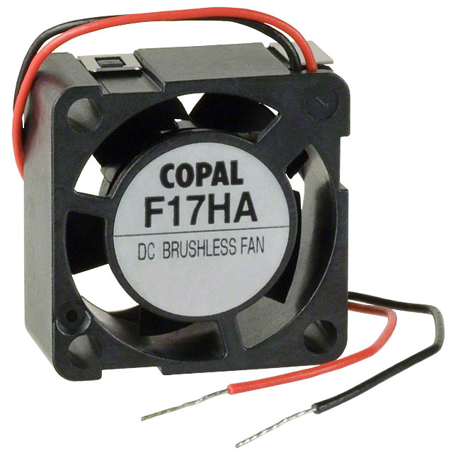 【F17HA-05HC】FAN AXIAL 17X8MM 5VDC WIRE