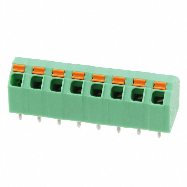 【1751228】TERM BLOCK 8POS 45DEG 5.08MM PCB