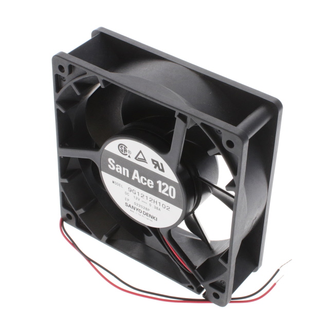 【9G1212H102】FAN AXIAL 119X38MM 12VDC WIRE
