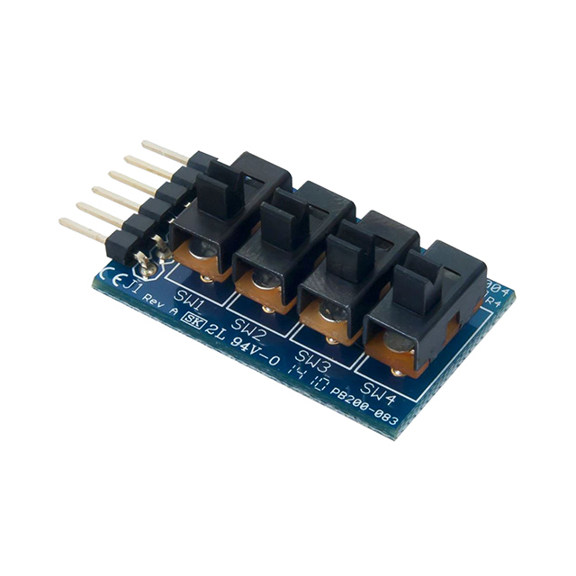 【410-083】PMODSWT SLIDE SWITCH MODULE