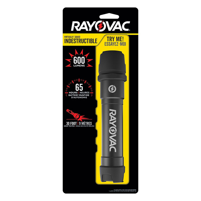 【DIY6AA-BXTB】RAYOVAC VIRTUALLY INDESTRUCTIBLE