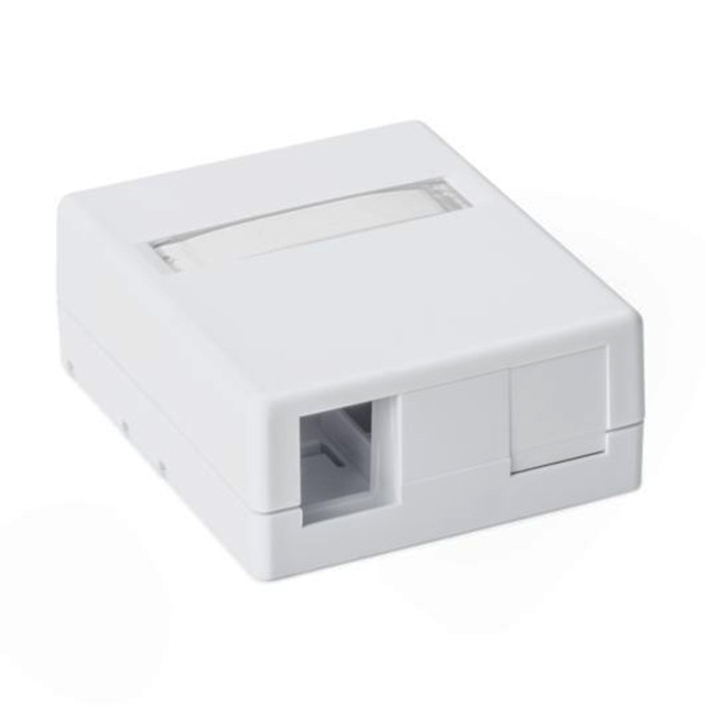 【SMBDUAL-W】MOD BOX SMD 2PORT WHITE