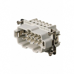 INSERT MALE 10POS+1GND SCREW【1203900000】