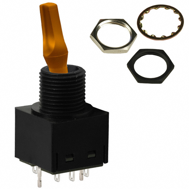 【TL22DDAW015D】SWITCH TOGGLE DPDT 6A 125V