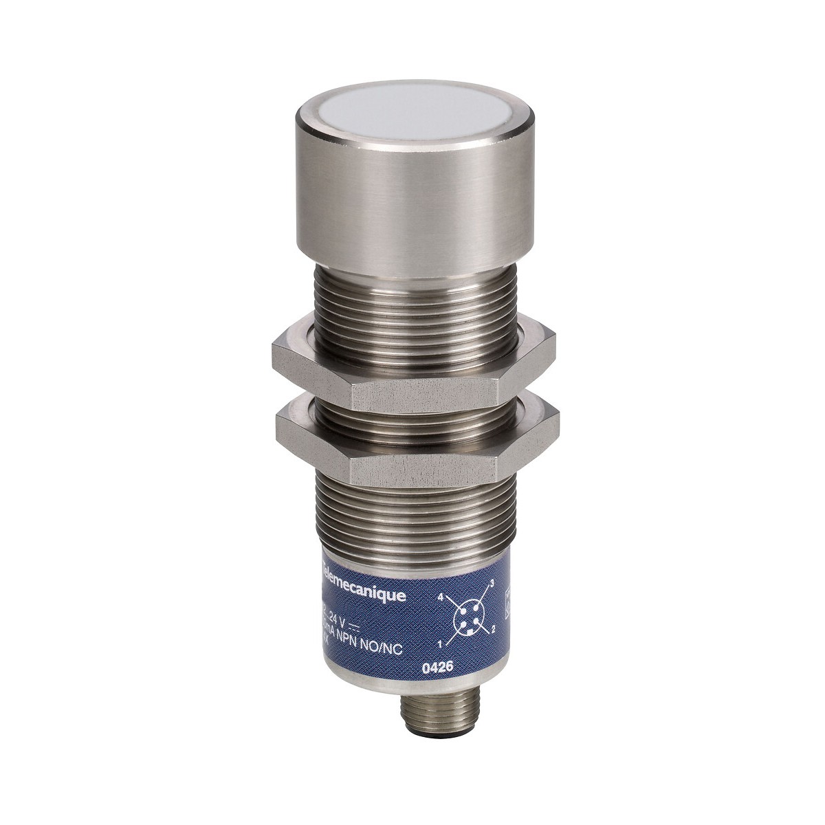 【XX630S1NCM12】ULTRASONIC SENSOR 30MM SS NPN+OP[箱]